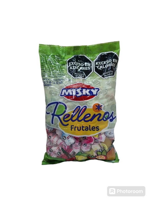 CARAM. FRUTAL RELLENO MISKY x810g.